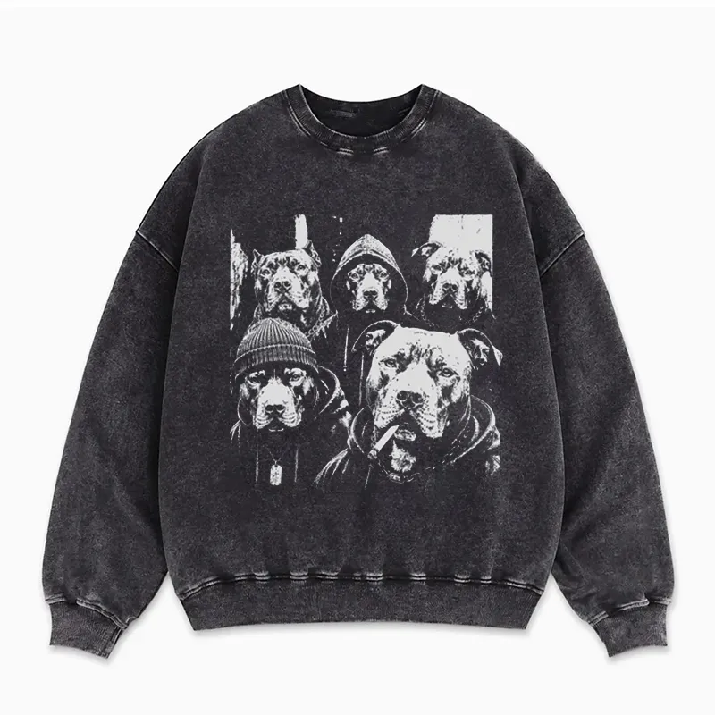 Funny Gangster Pitbull Sweatshirt