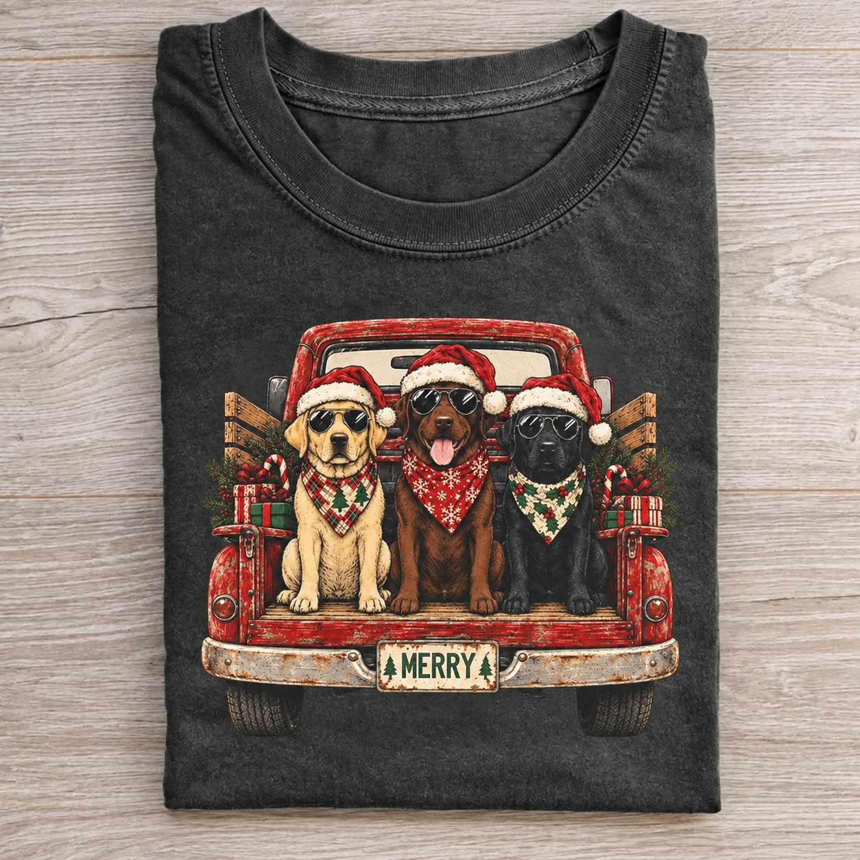 Christmas Labrador T-shirt