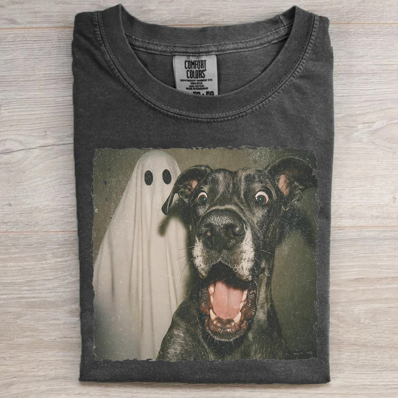 Funny Dog Selfie Great Dane Cute Dog T-shirt