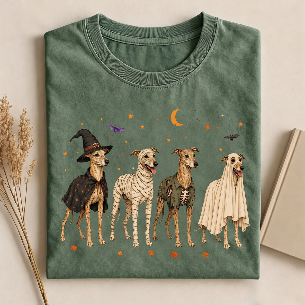 Halloween Greyhound T-shirt
