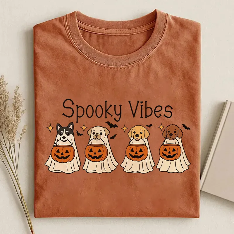 Cute Halloween Dog T-shirt