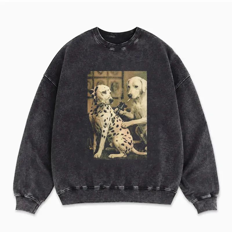 Dalmatian Dog Tattoo Artist Sweatshirt