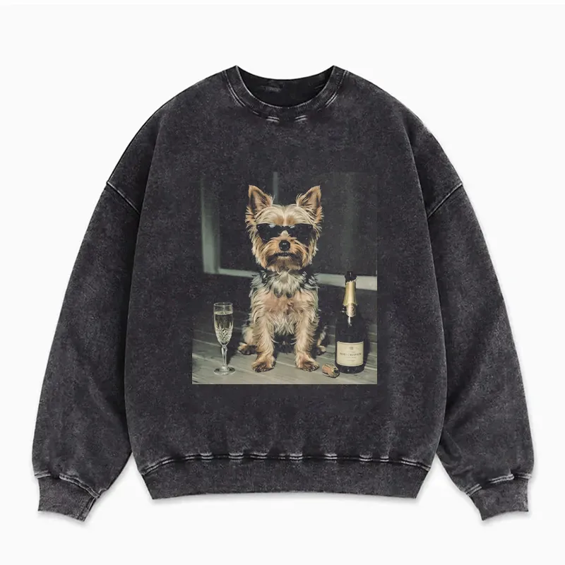 Yorkshire Drinking Champagne Sweatshirt