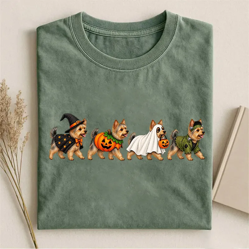 Yorkshire Terrier Halloween T-shirt
