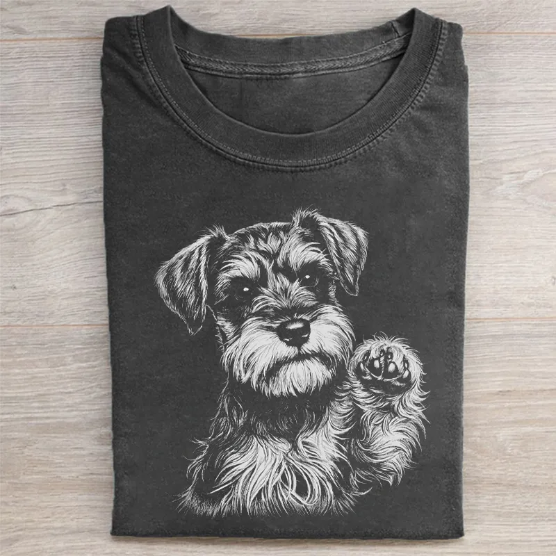 Vintage Schnauzer T-shirt