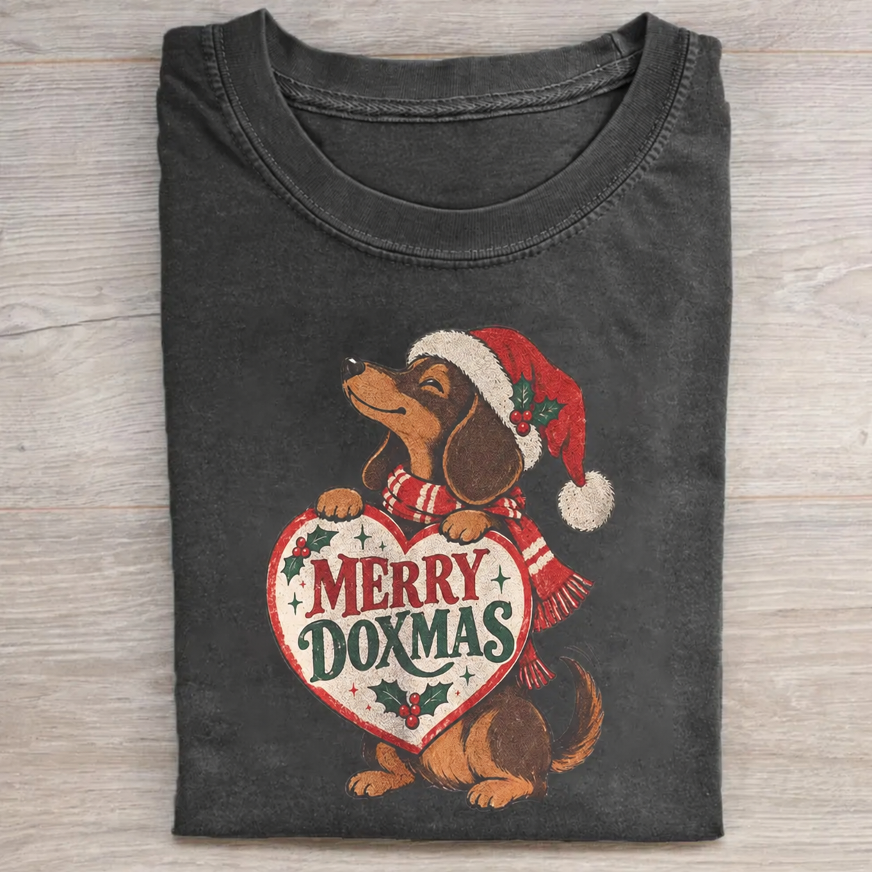 Merry Christmas Dachshund T-shirt