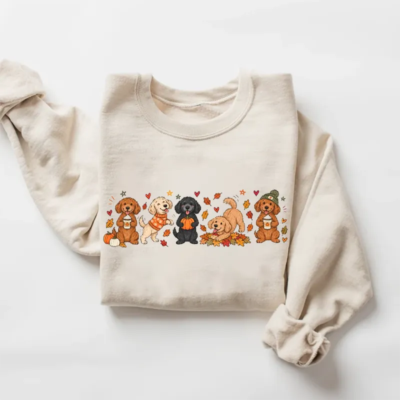 Doodle Dog Fall Sweatshirt