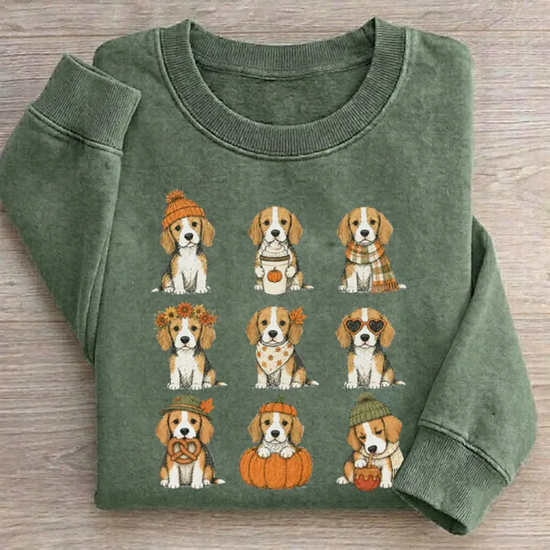 Fall Beagle Sweatshirt