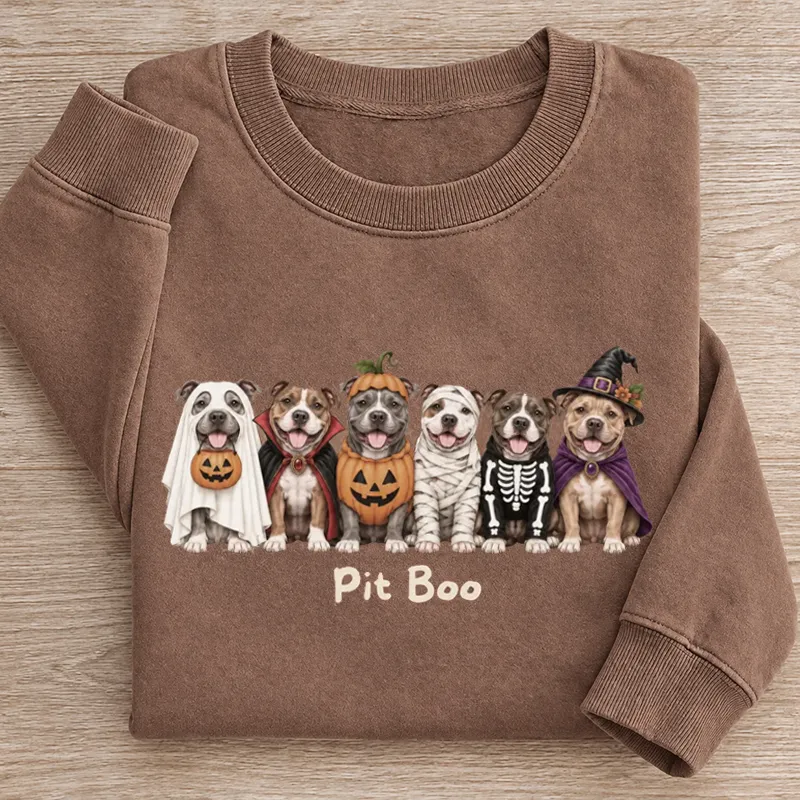 Halloween Pitbull Sweatshirt