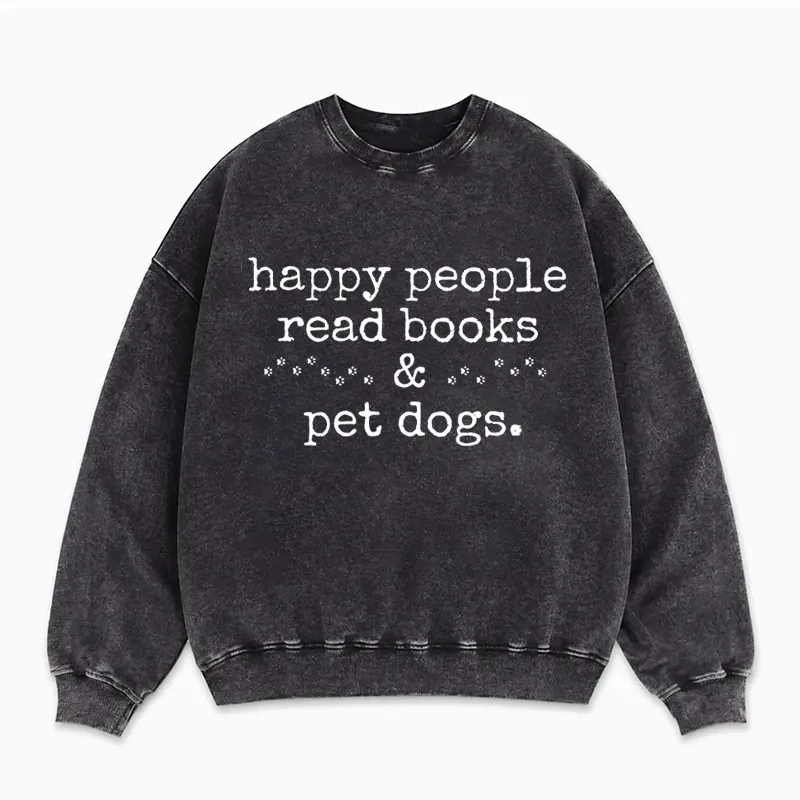 Happy People Read Books Sweatshirt