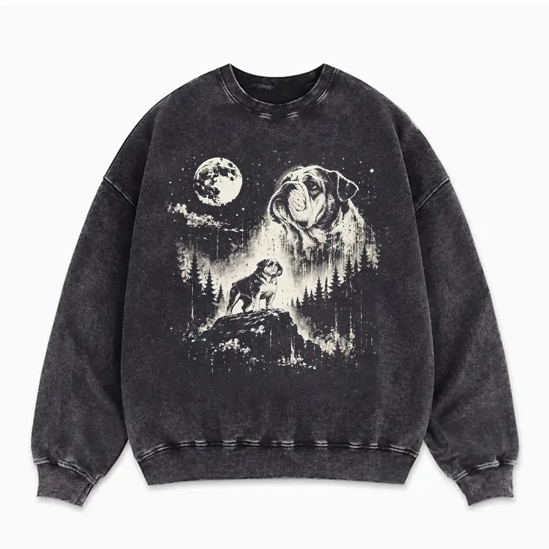 Vintage Funny English Bulldog Sweatshirt