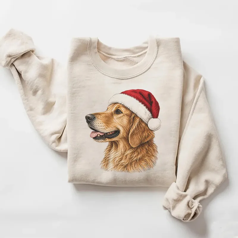 Golden Retriever Christmas Sweatshirt