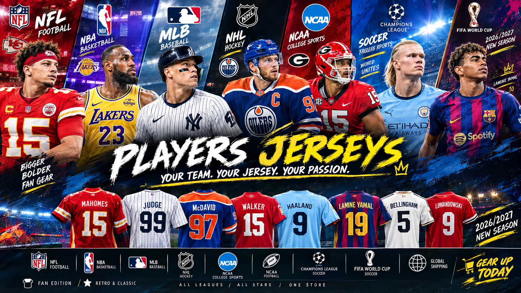 Players Jerseys