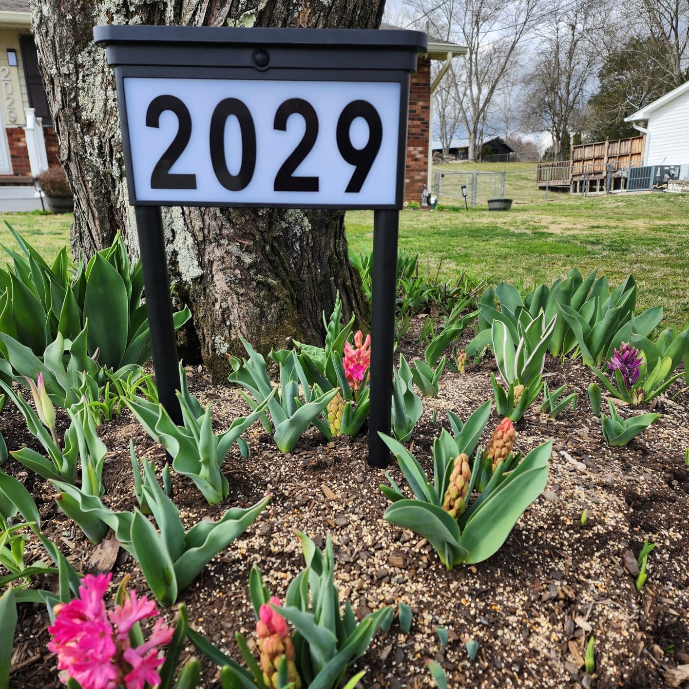 DERAYSION Solar Address Sign — DIY Kit