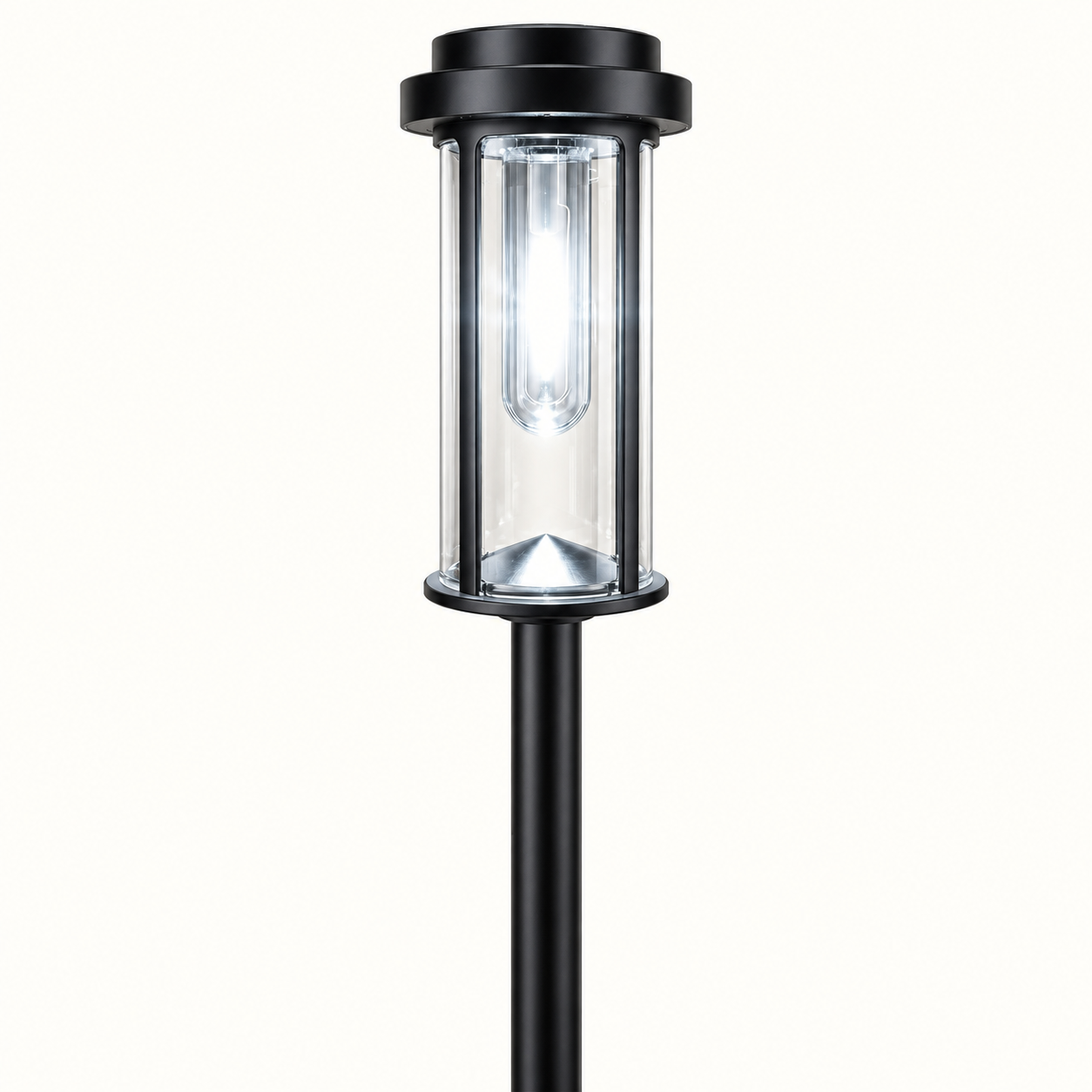 DERAYSION Tall Solar Pathway Lights