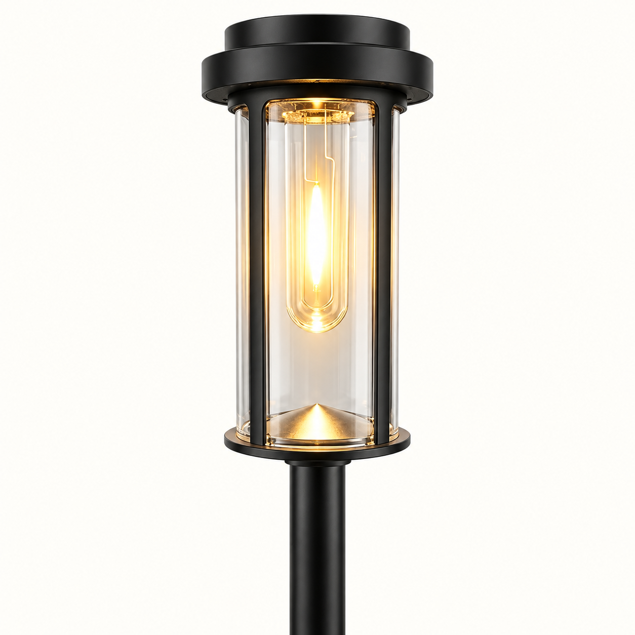 DERAYSION Tall Solar Pathway Lights