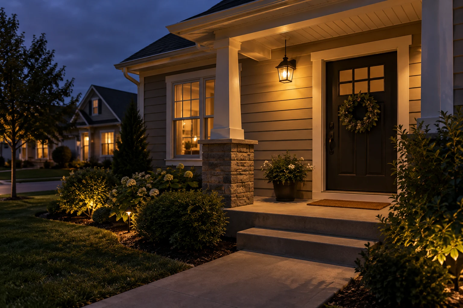 A Warm Welcome at the Door