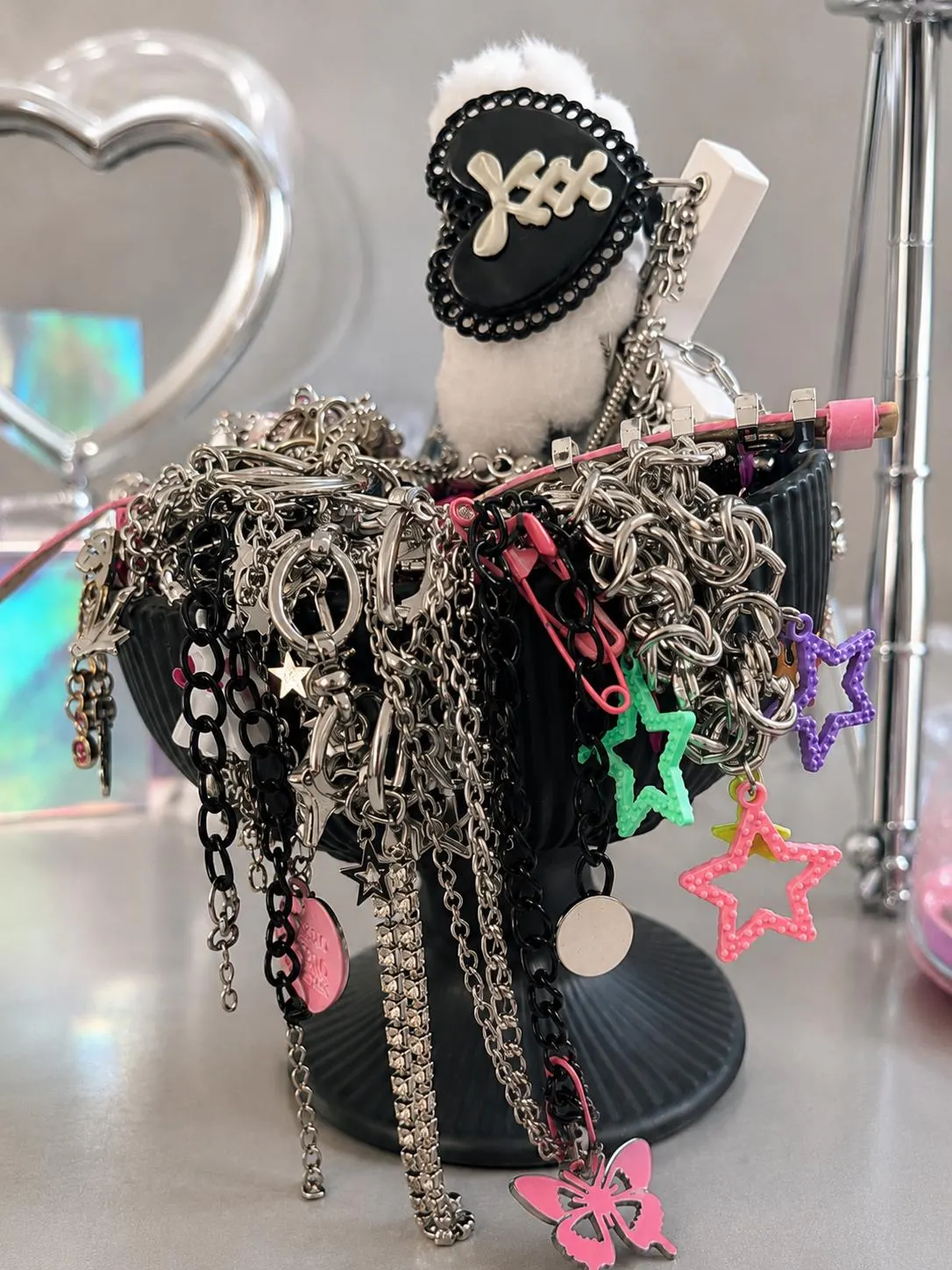 Pink Y2K Mystery Jewelry Box fashion jewelry assortment