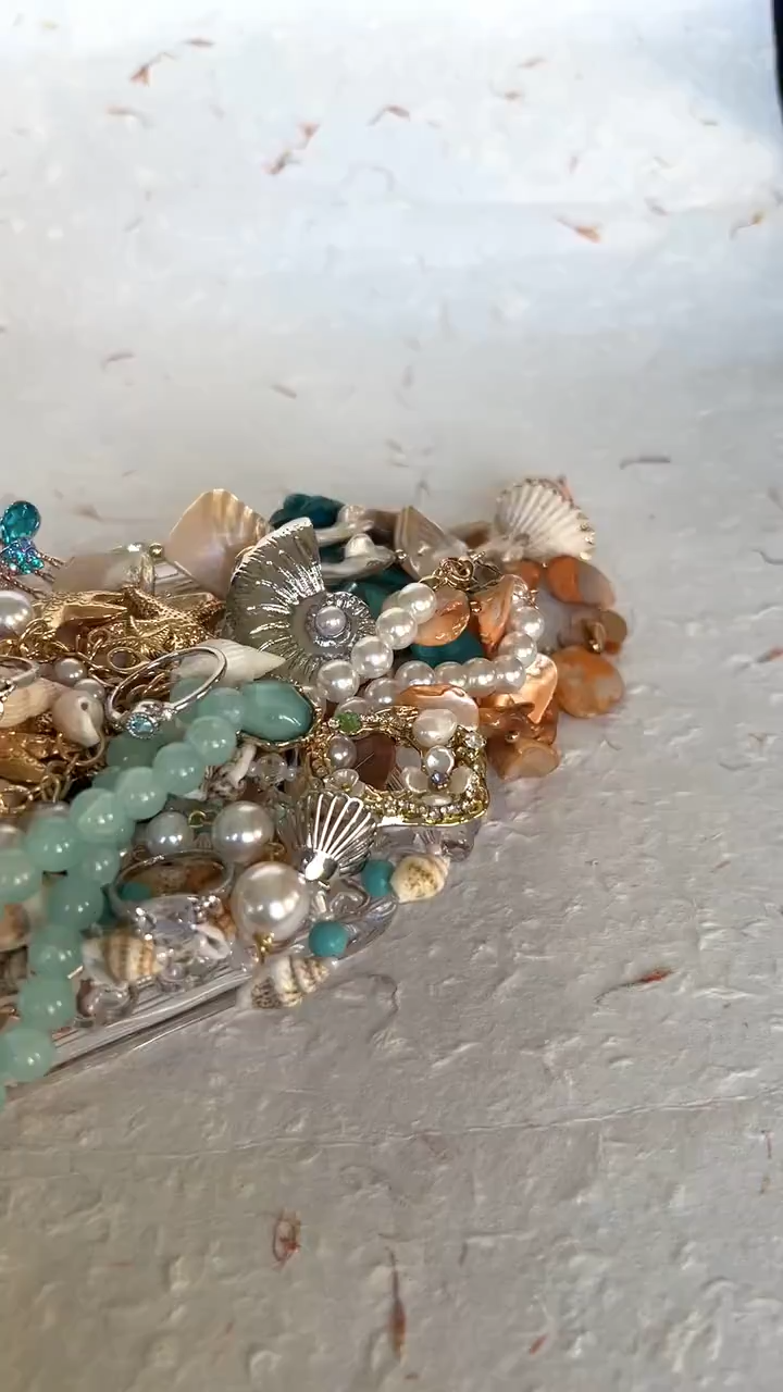 Ocean Pearl Style Mystery Jewelry Jar fashion jewelry assortment