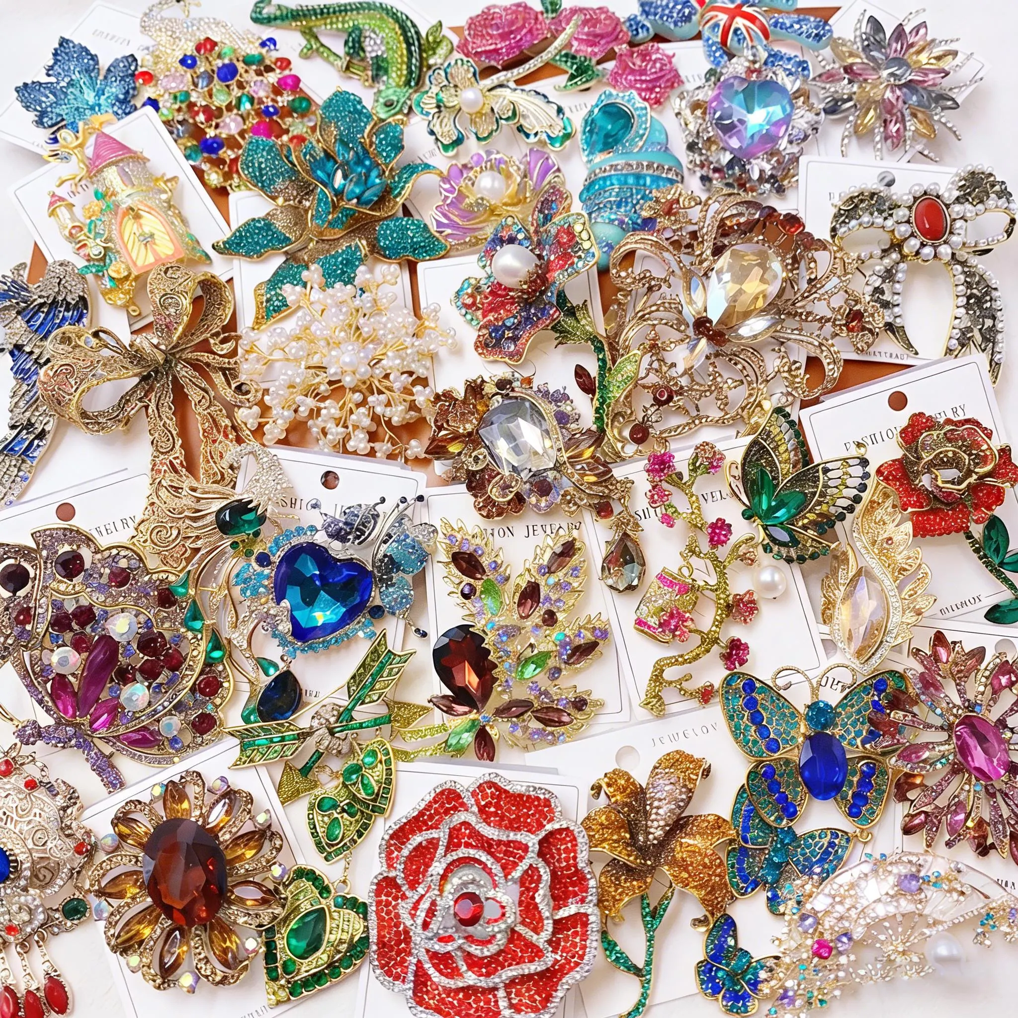 Mystery Brooch Jar fashion jewelry assortment