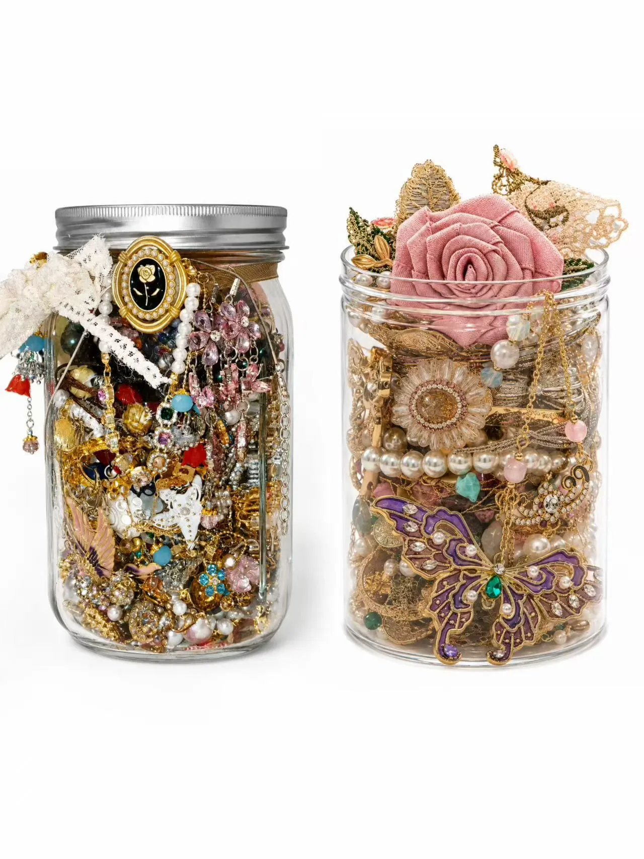 Gothic Mystery Jewelry Jar fashion jewelry assortment