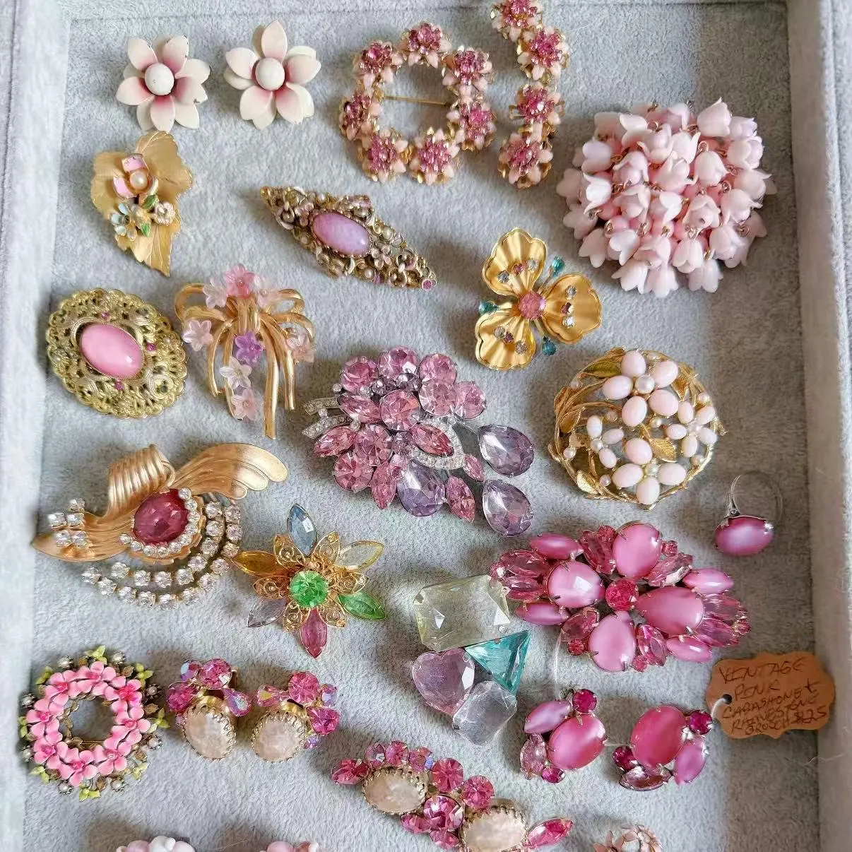 Pink Coquette Mystery Jewelry Jar fashion jewelry assortment