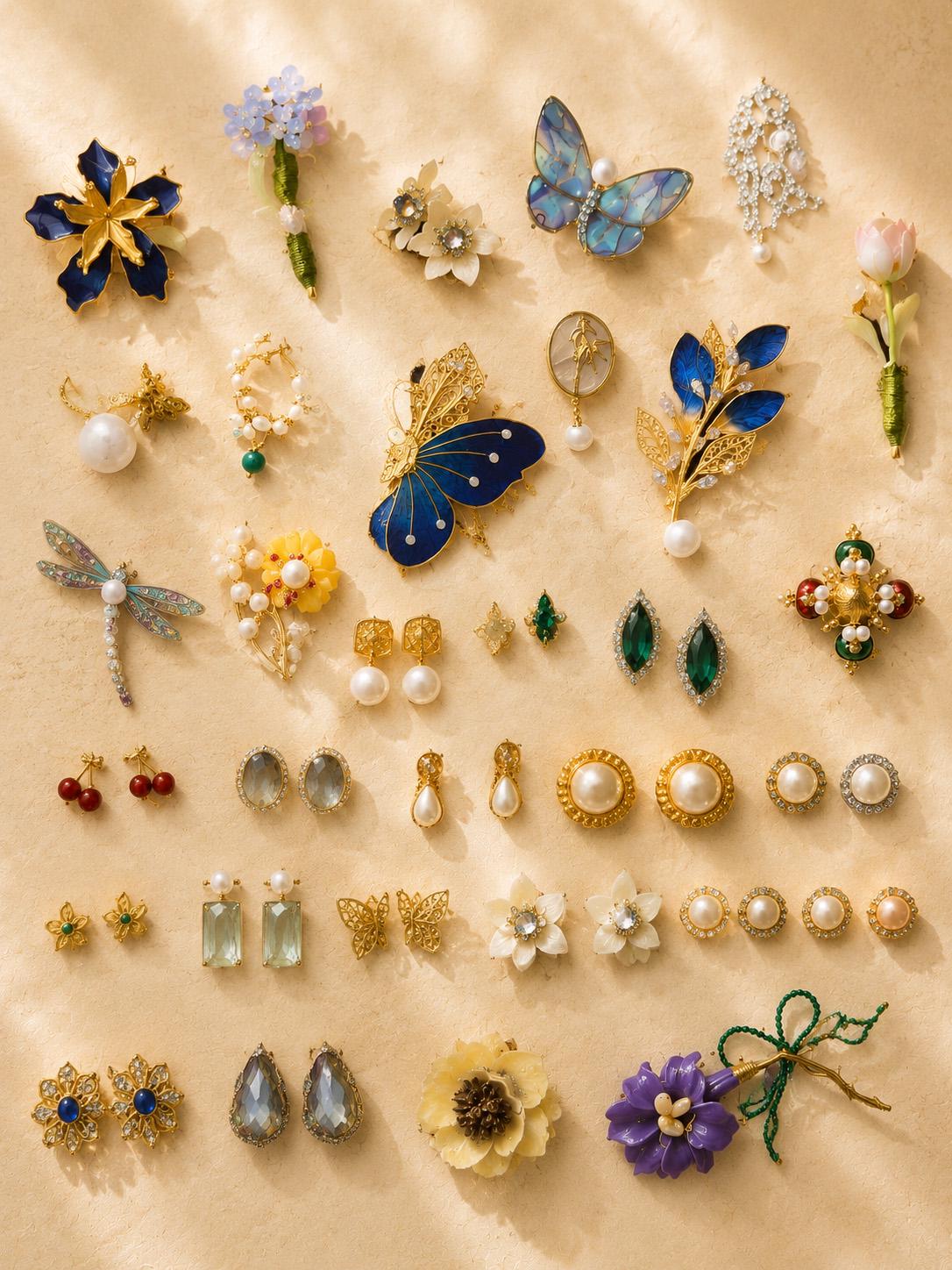 Butterfly Garden Mystery Jewelry Jar fashion jewelry assortment