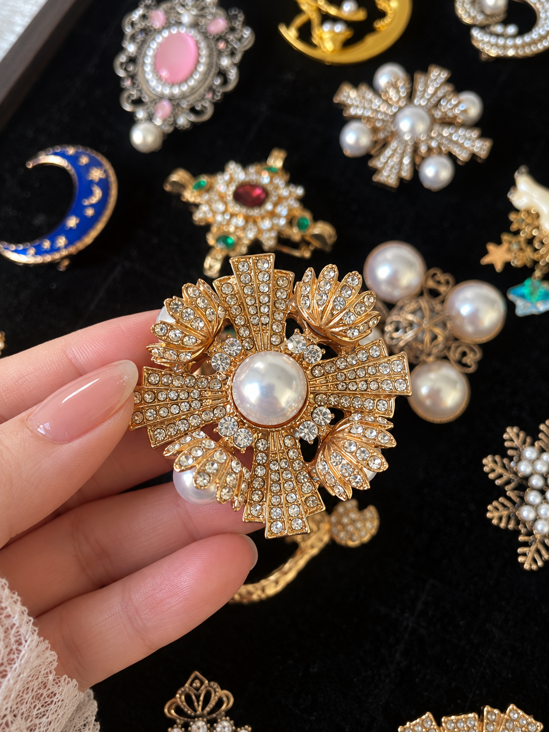 Celestial Treasure Brooch Mystery Box fashion jewelry assortment