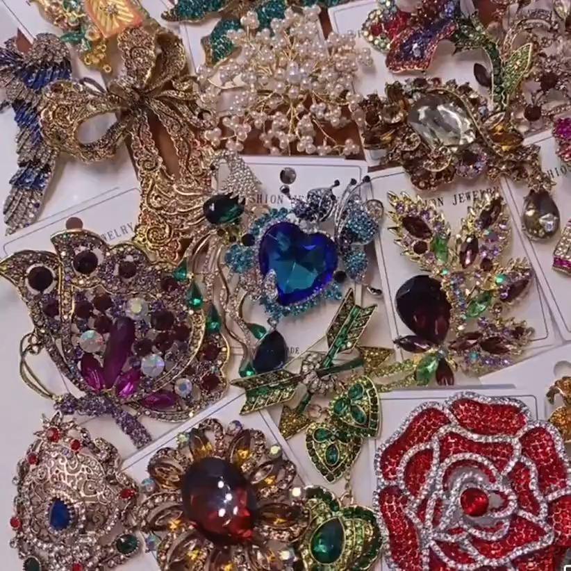 Mystery Brooch Jar fashion jewelry assortment