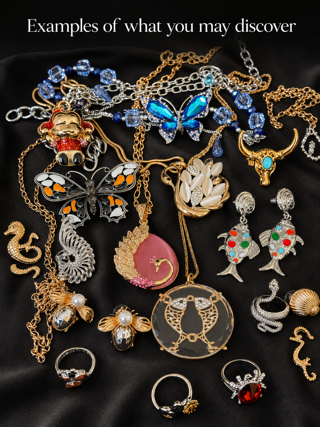 Animal Inspired Mystery Jewelry Jar fashion jewelry assortment