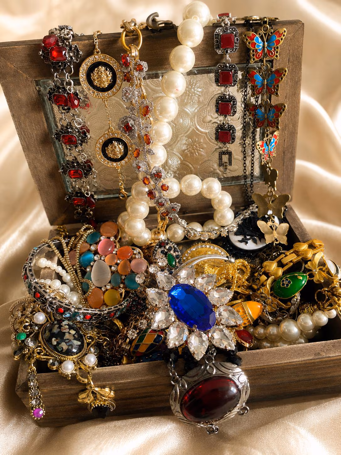 Fairycore Garden Mystery Jewelry Box fashion jewelry assortment