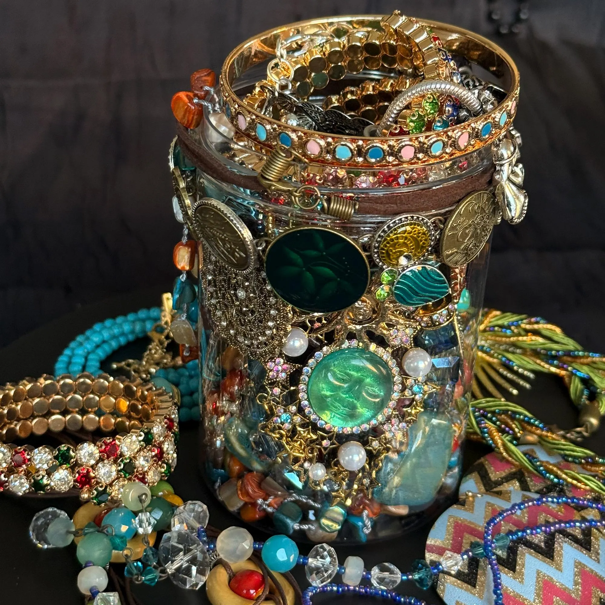 Boho Mystery Jewelry Jar fashion jewelry assortment