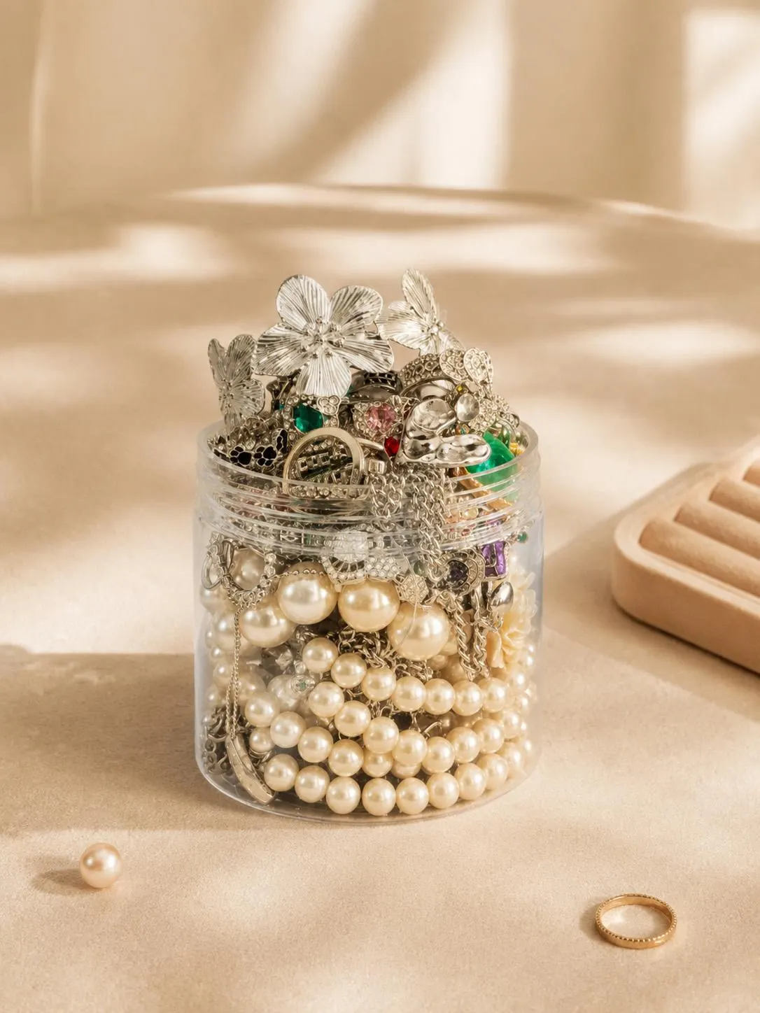 Gothic Mystery Jewelry Jar fashion jewelry assortment