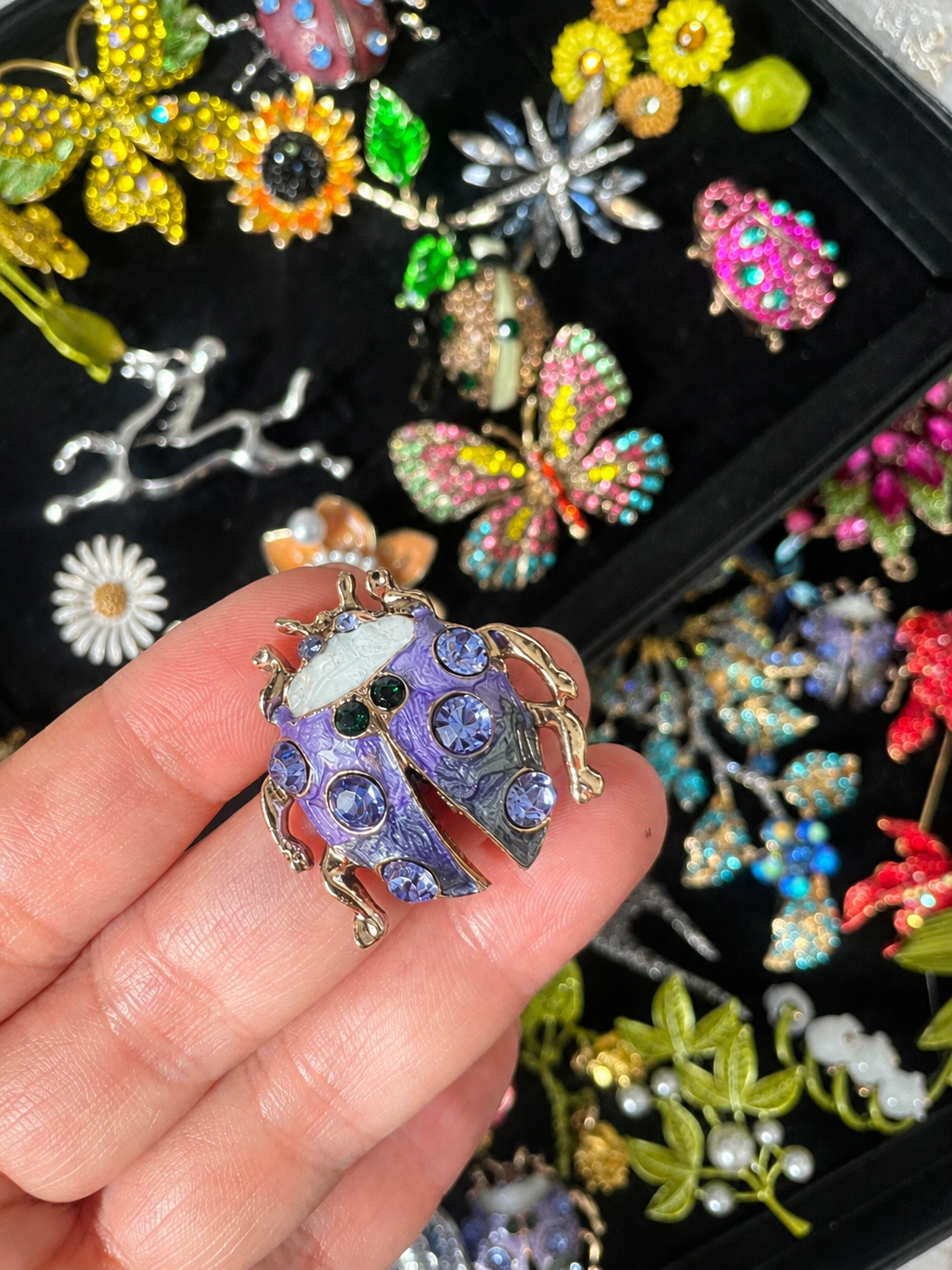 Whimsical Garden Brooch Mystery Box fashion jewelry assortment