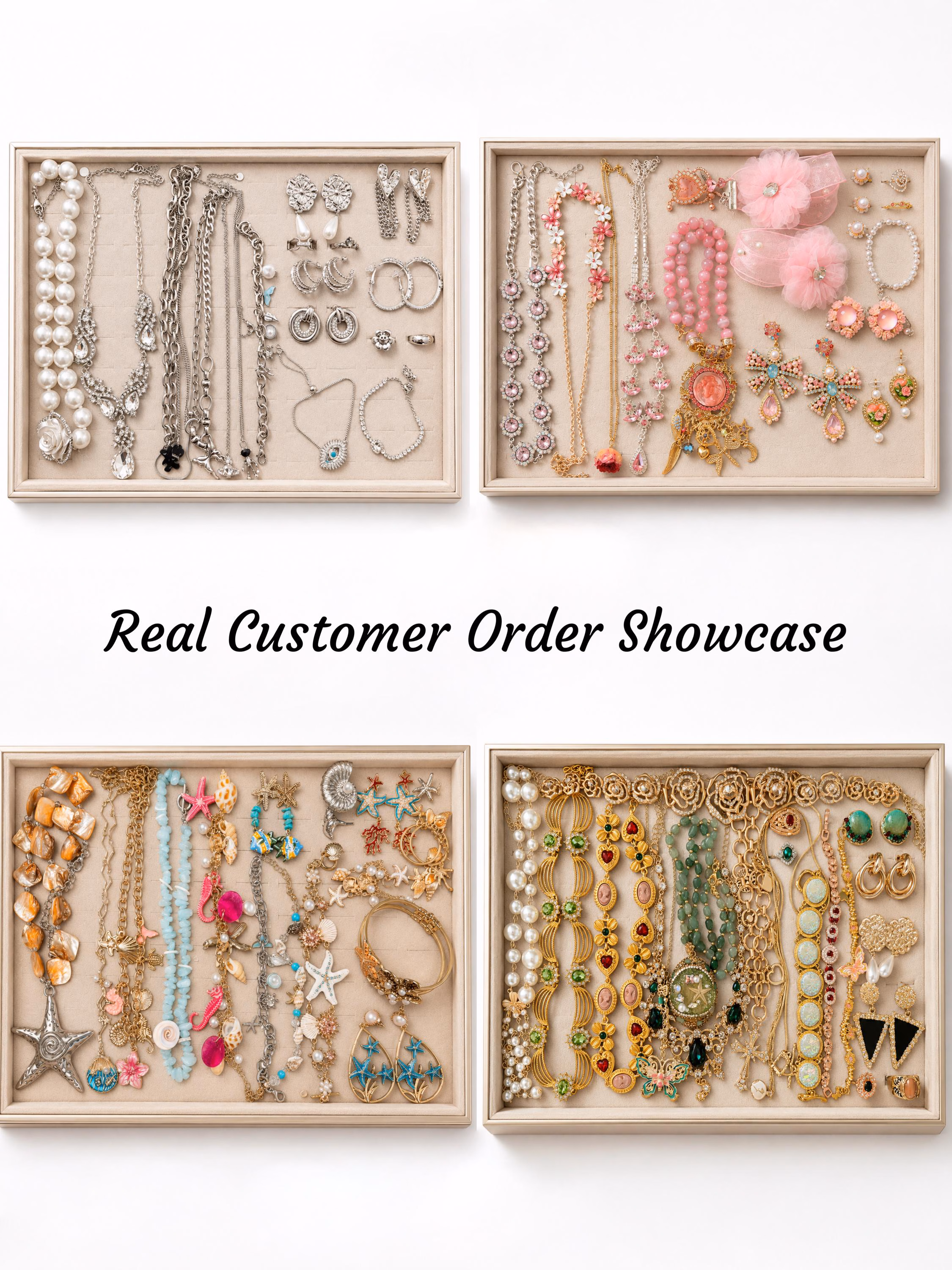 Curated Mystery Jewelry Jar fashion jewelry assortment