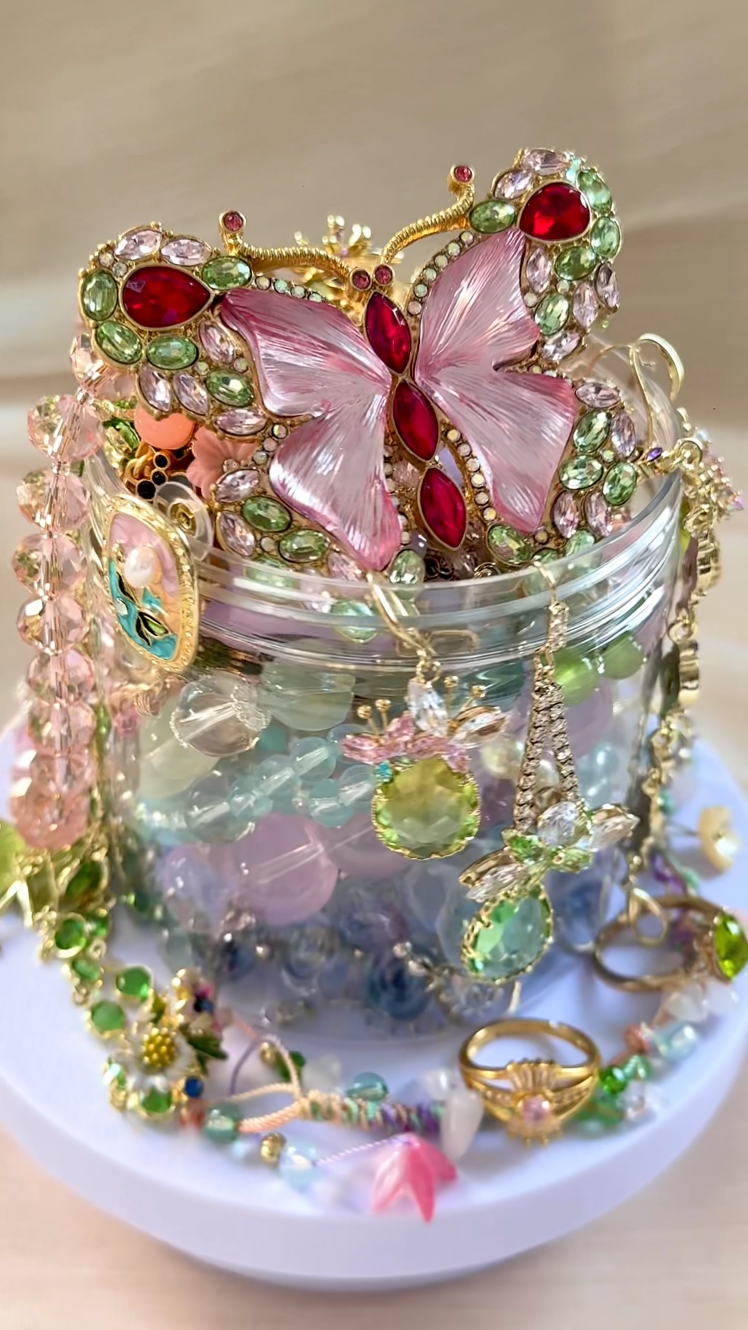 Fairy Garden Mystery Jewelry Jar fashion jewelry assortment
