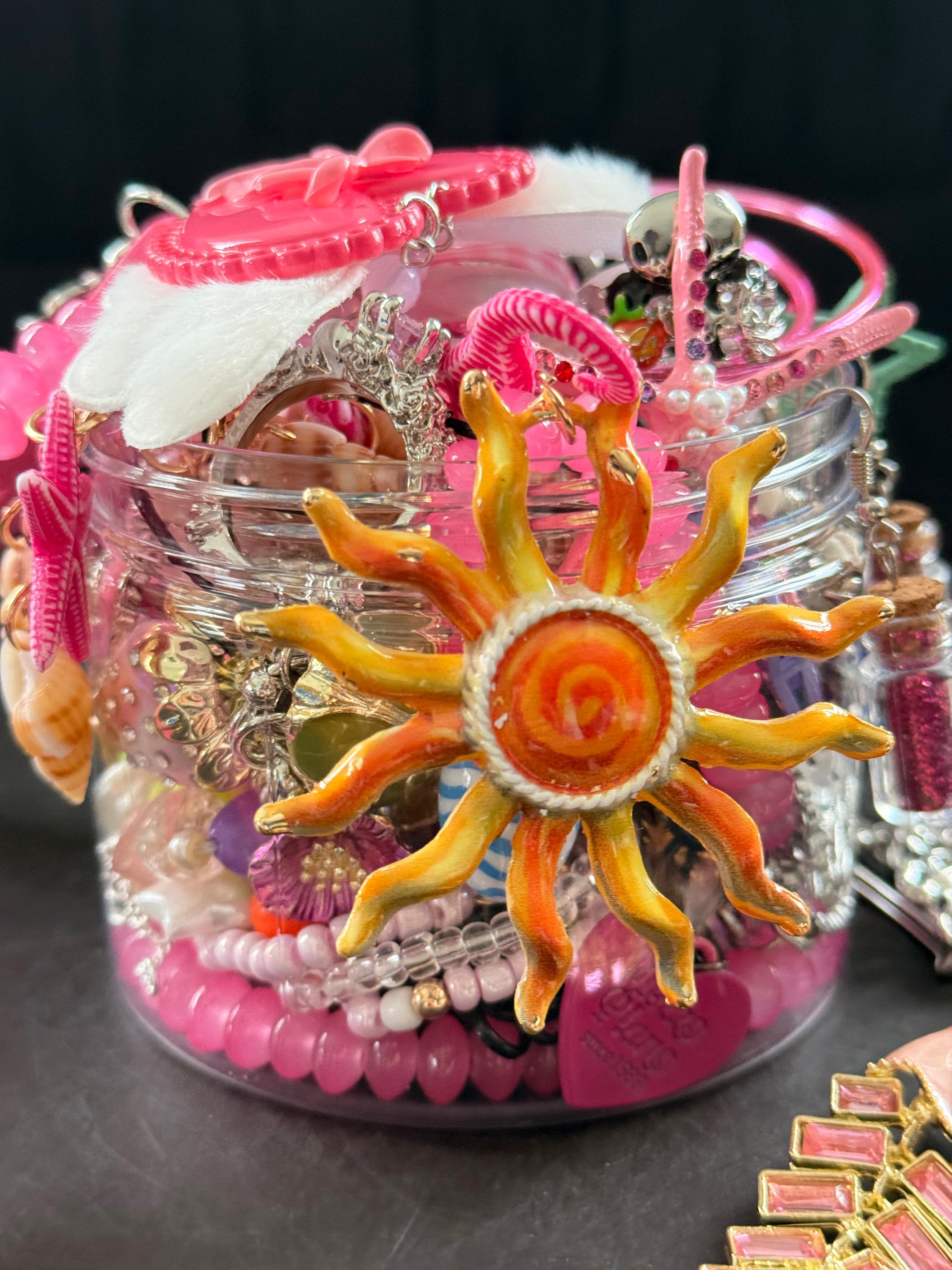 Pink Y2K Mystery Jewelry Box fashion jewelry assortment