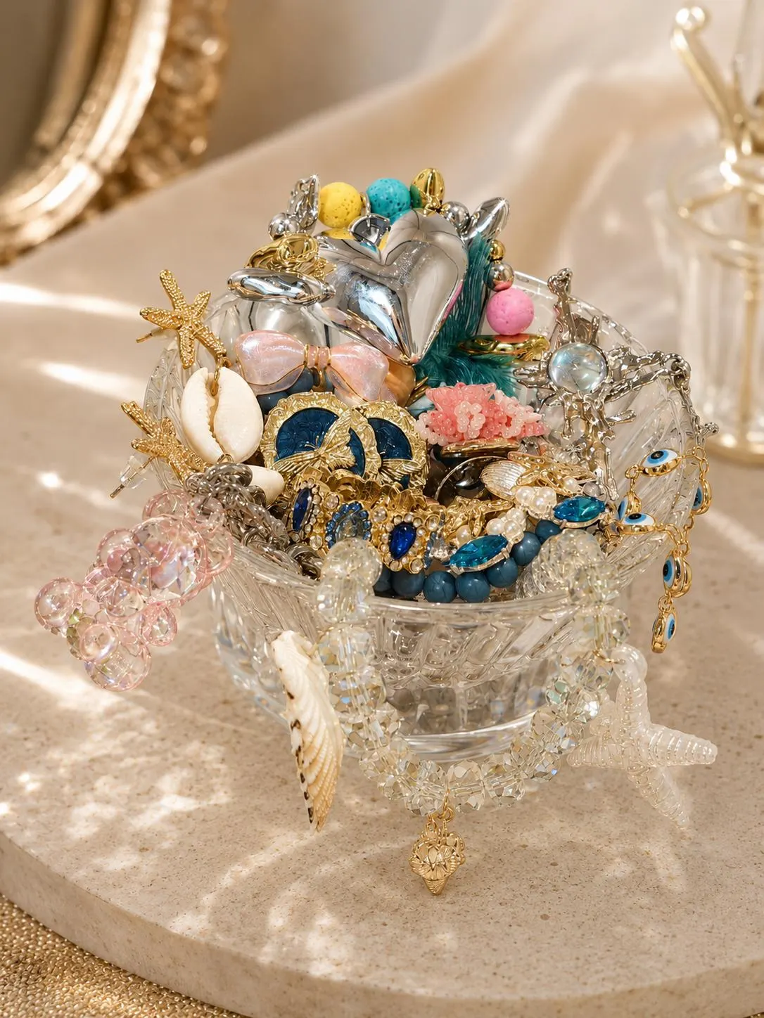 Ocean Pearl Style Mystery Jewelry Jar fashion jewelry assortment