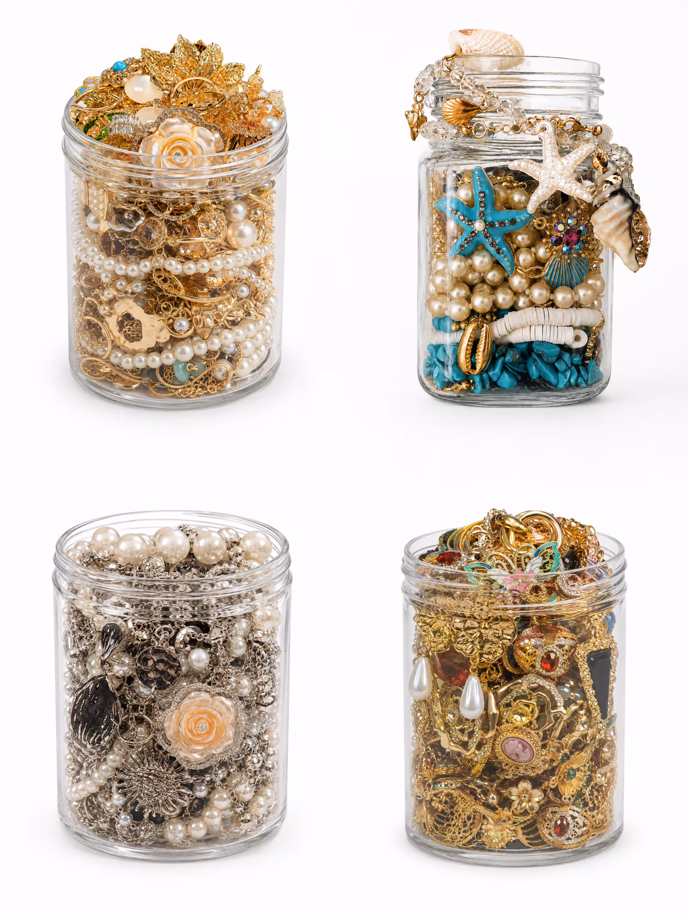 Curated Mystery Jewelry Jar fashion jewelry assortment