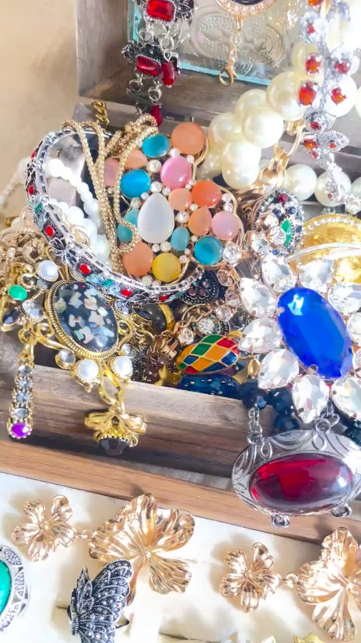 Fairycore Garden Mystery Jewelry Box fashion jewelry assortment