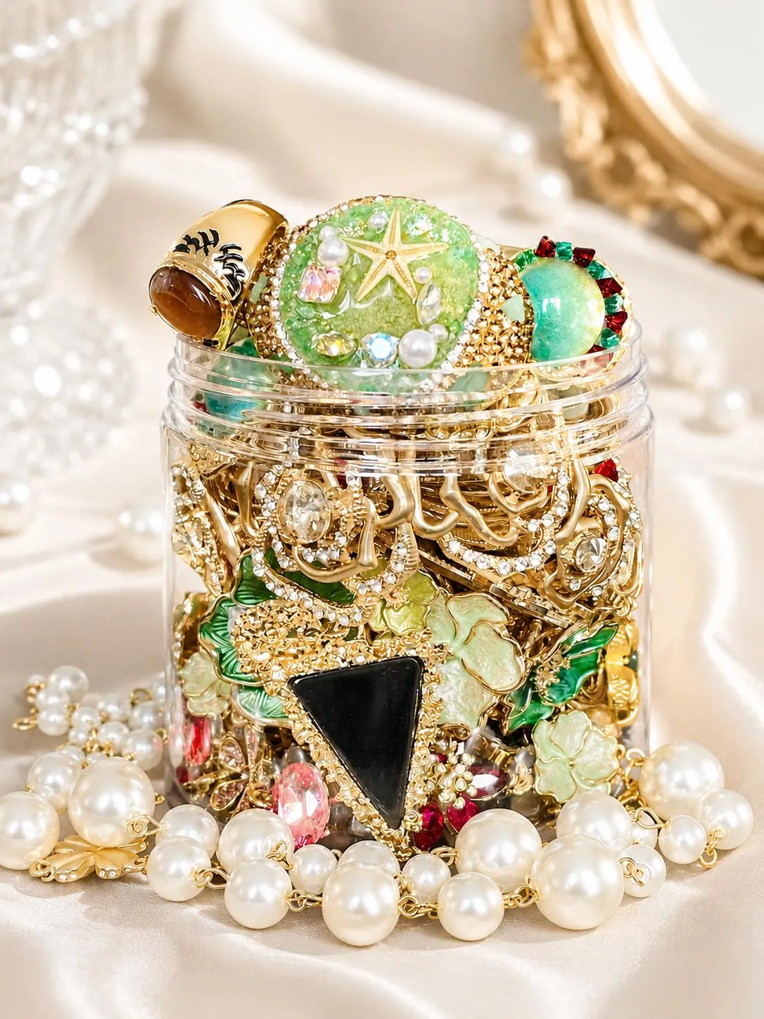 Fairycore Garden Mystery Jewelry Box fashion jewelry assortment