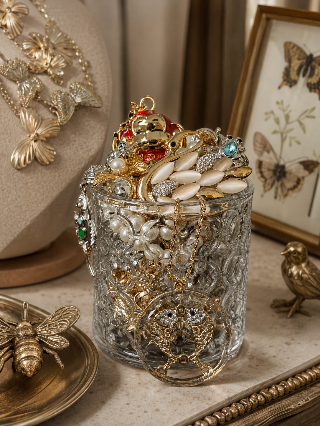 Animal Inspired Mystery Jewelry Jar fashion jewelry assortment