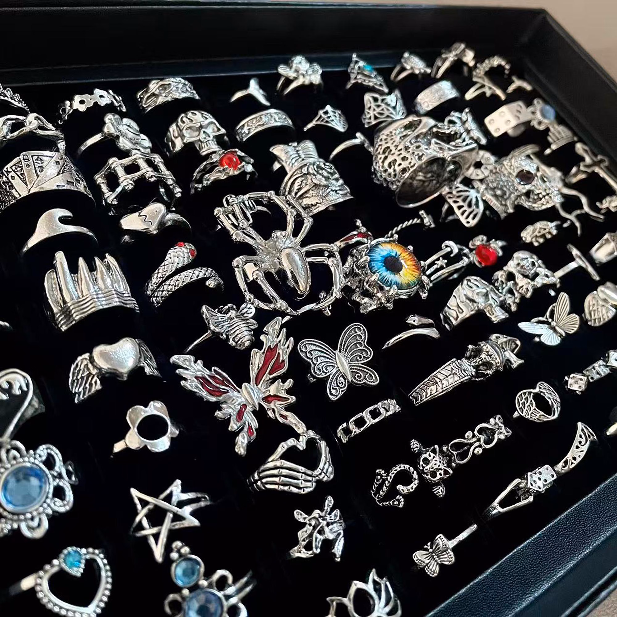 Vintage Inspired Ring Mystery Box fashion jewelry assortment