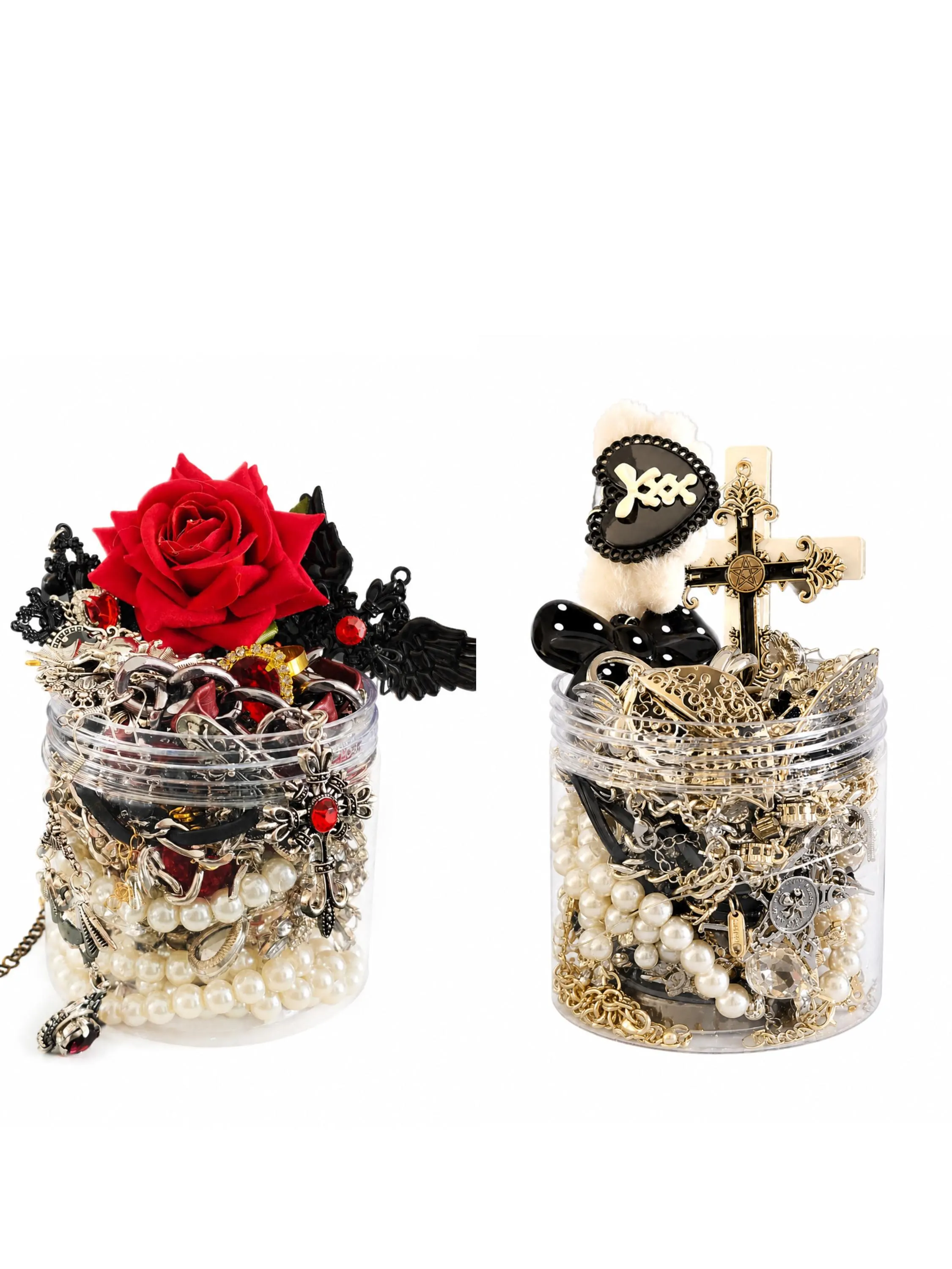 Gothic Mystery Jewelry Jar fashion jewelry assortment