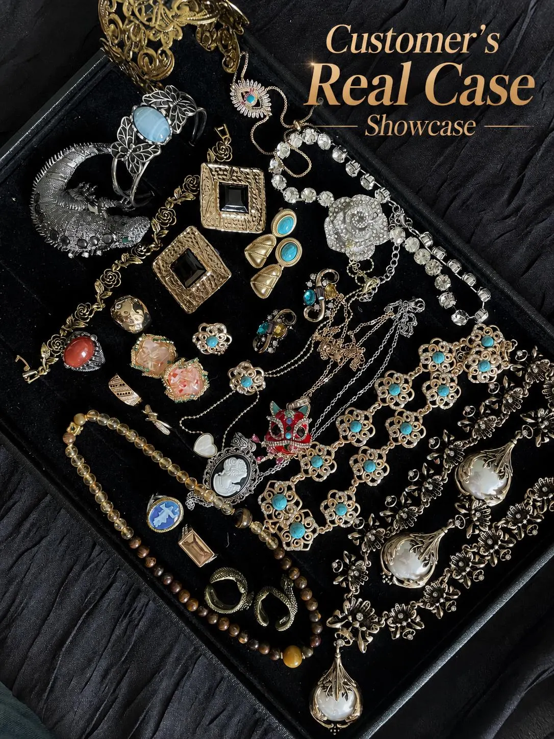 Dragoncore Imperial Mystery Jewelry Jar fashion jewelry assortment