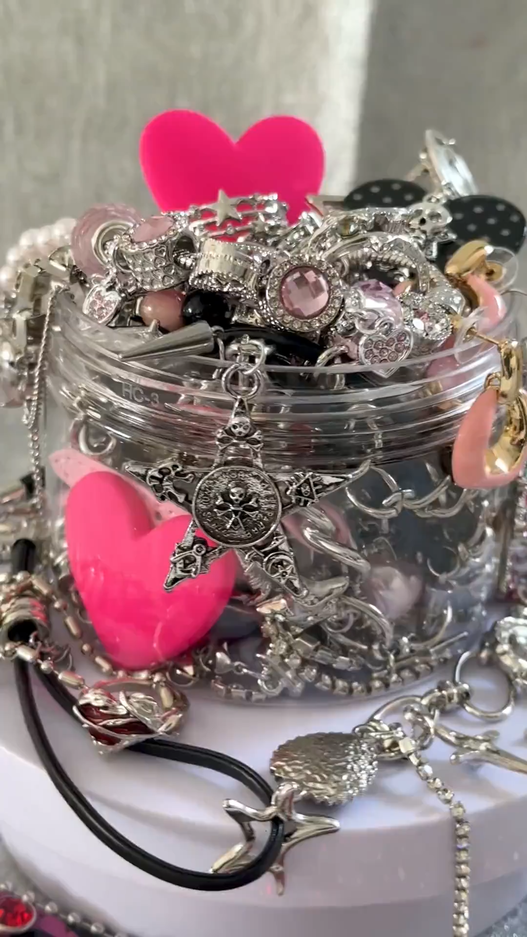 Pink Y2K Mystery Jewelry Box fashion jewelry assortment