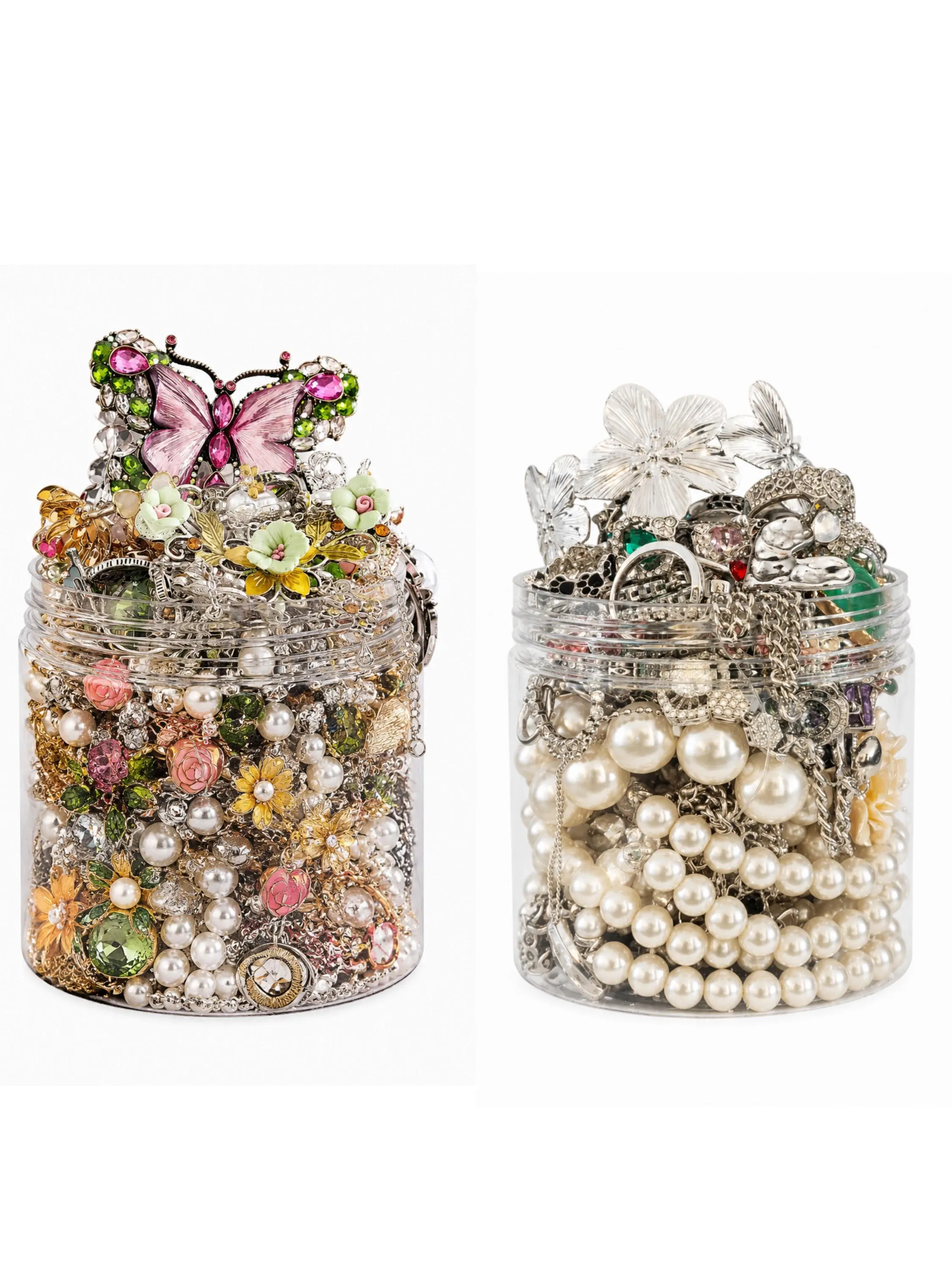 Gothic Mystery Jewelry Jar fashion jewelry assortment