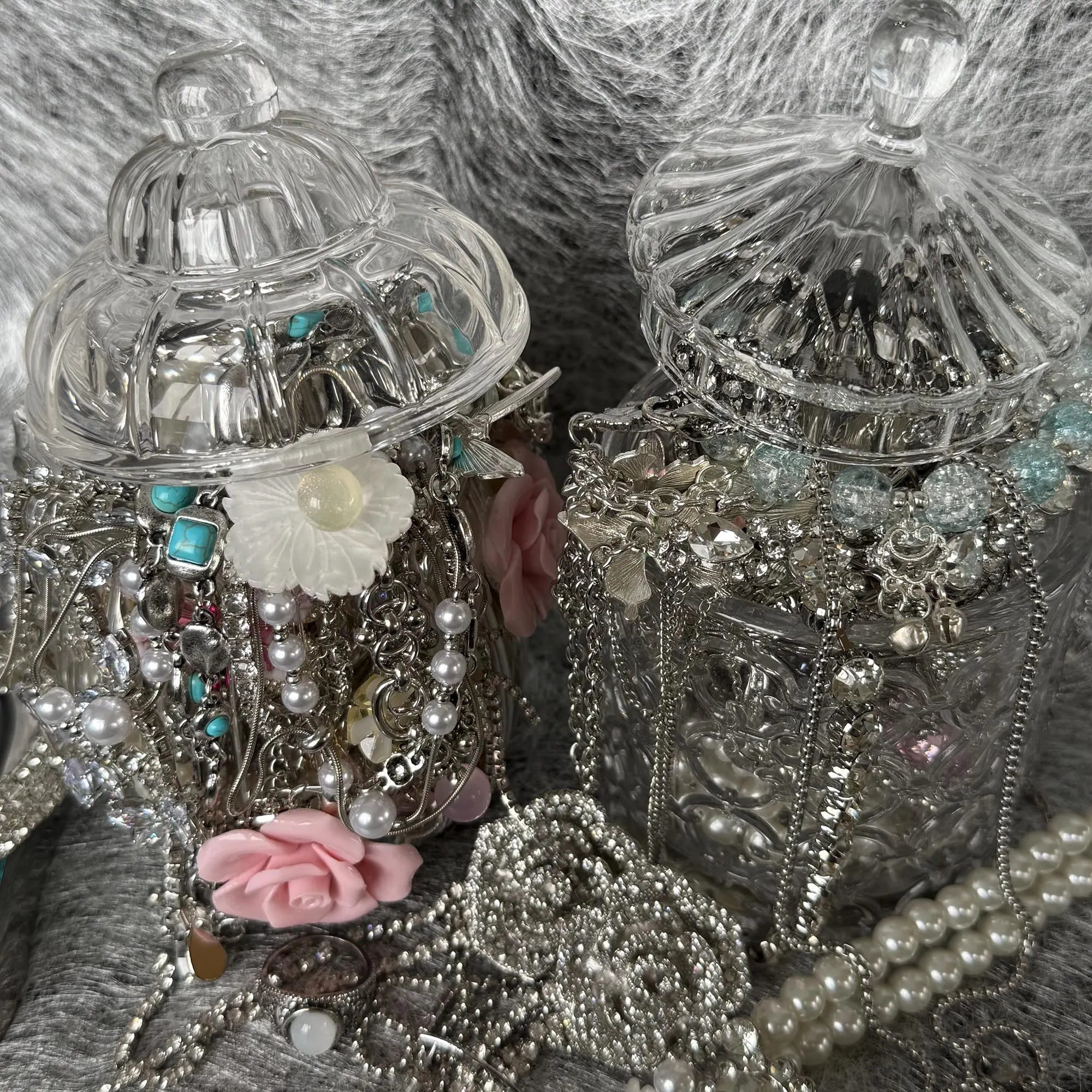 Silver Tone Jewelry Mystery Box fashion jewelry assortment