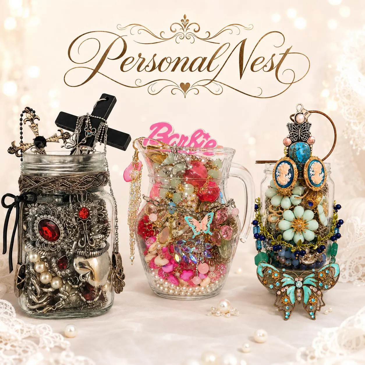 Birthday Jewelry Mystery Jar fashion jewelry assortment