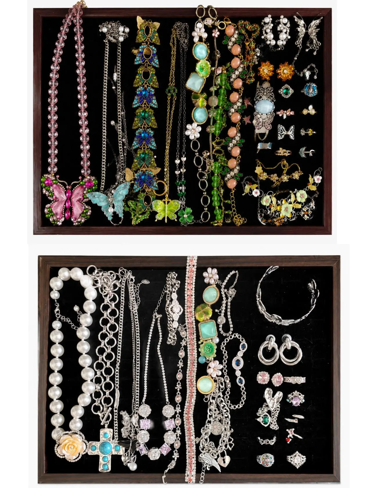 Gothic Mystery Jewelry Jar fashion jewelry assortment